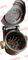 Preview: 141761 Kempf Frontadapterleitung 15-pol., L=600 mm, Ermax